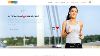 
                            3. GOQii Heart Care is a one stop solution that tracks and analyses data ...