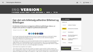 
                            9. Gør-det-selv billetsalg udfordrer Billetnet og Billetlugen | Version2