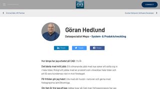 
                            12. Göran Hedlund - Support Technician Meps - CAB Group