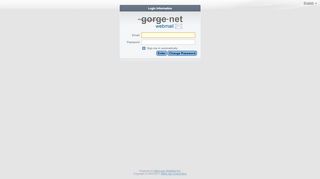 
                            1. Gorge.net Webmail