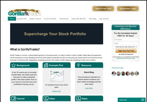 
                            5. Gorilla Trades | Buying Stocks and Investing | Stock Picking Service