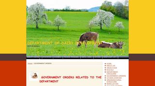 
                            4. GOs - Dairy Development Department