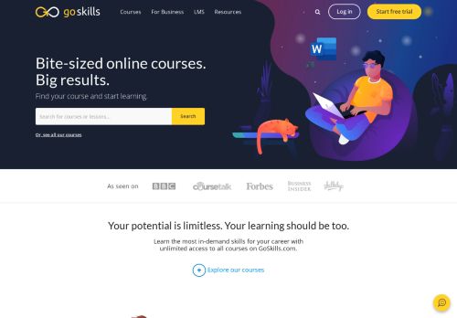
                            2. GoSkills.com: Online Training Courses for Business