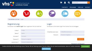 
                            6. Goslar VHS: Login