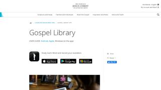 
                            7. Gospel Library App - LDS.org