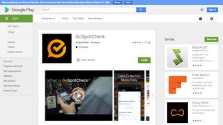 
                            6. GoSpotCheck - Apps on Google Play