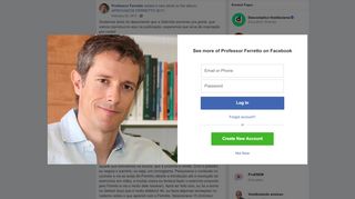 
                            9. Gostamos tanto do depoimento que a... - Professor Ferretto | Facebook