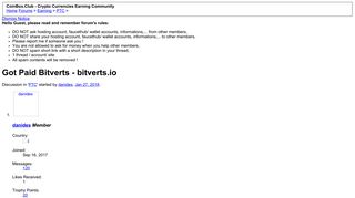 
                            4. Got Paid - Bitverts - bitverts.io | CoinBox.Club - Crypto ...