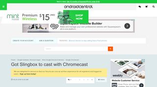 
                            13. Got Slingbox to cast with Chromecast - Android Forums at ...