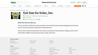 
                            12. Got Sun Go Solar, Inc. | Seekonk, MA Business Directory - Patch