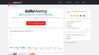 
                            10. GoToMeeting down? Current outages and problems | Downdetector