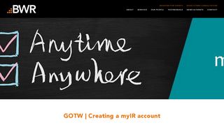 
                            12. GOTW | Creating a myIR account | BWR Accounting