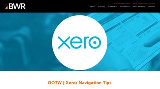 
                            9. GOTW | Xero: Navigation Tips | BWR Accounting