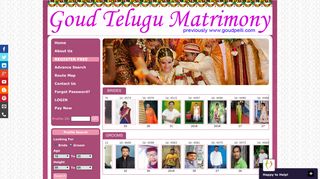 
                            10. Goud Matrimony Telugu | Goud Brides Grooms | Marriage Bureau