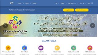 
                            9. GOV.BN Portal: Home