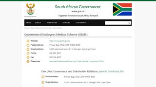 
                            7. Government Employees Medical Scheme (GEMS) | South African ...