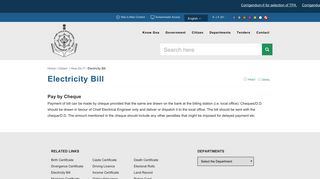 
                            6. Government of Goa | Electricity Bill