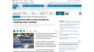 
                            7. Government offers online facility for installing solar rooftops - The ...