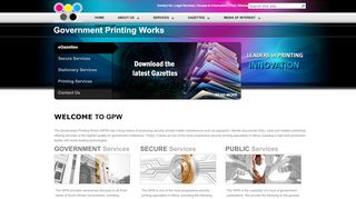 
                            1. Government Printing Works