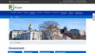 
                            5. Government - The Official Web Site for The State of New Jersey