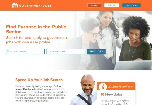 
                            11. GovernmentJobs | City, State, Federal & Public Sector Jobs