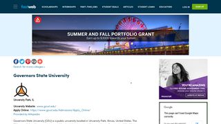 
                            10. Governors State University | Fastweb