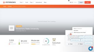 
                            11. Governors State University - Tuition and Acceptance Rate - Peterson's