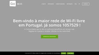 
                            8. GoWi-Fi • A Maior Rede Wi-Fi Gratuita em Portugal