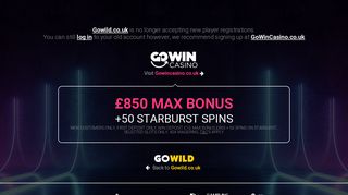 
                            11. GOWILD Casino - 55 Wild Spins Welcome bonus | Best Online Games ...