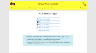 
                            11. GPC Login - Grizzly Peak Cyclists