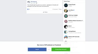 
                            4. GPnotebook - The Univadis login bug was on our server -... | Facebook