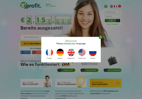 
                            2. GProfit - Einfach online Geld verdienen