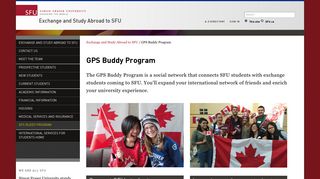 
                            12. GPS Buddy Program - Exchange and Study Abroad to SFU - Simon ...