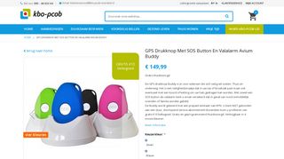 
                            10. GPS Drukknop met valalarm Avium Buddy - KBO-PCOB Ledenvoordeel