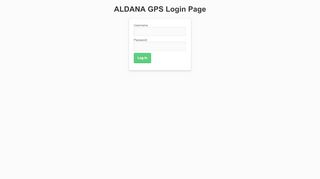
                            4. GPS Login Page - al dana computer technology