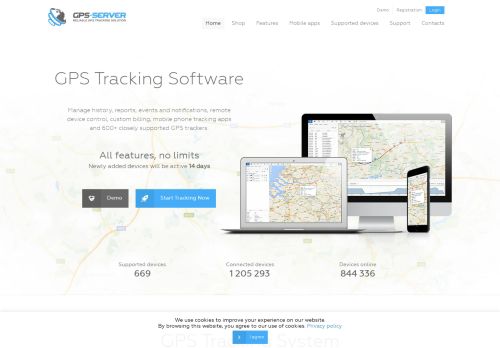 
                            5. GPS-server.net - GPS Tracking Software, white label GPS ...