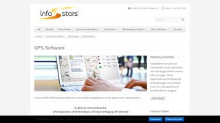 
                            6. GPS Software | GPS Geräte & Tracker - GPS Tracking von Infostars