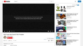 
                            5. GPS Track SinoTrack ST-901 Problem - YouTube