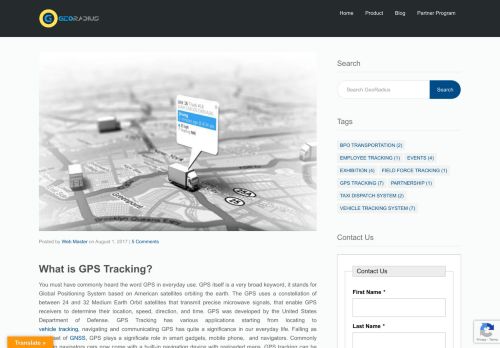 
                            6. GPS Tracking - Know how does it work » GeoRadius