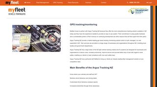 
                            6. GPS Tracking - MyFleet.nz | Online Vehicle Management