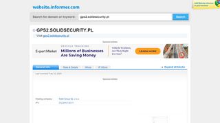 
                            9. gps2.solidsecurity.pl at Website Informer. Visit Gps 2 Solidsecurity.