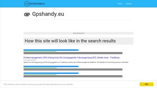 
                            9. gpshandy.eu - Flottenmanagement, GPS Ortung Auto, Kfz ...