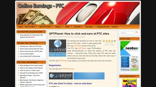 
                            5. GPTPlanet: How to click and earn at PTC sites - Earnings-PTC