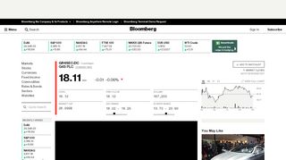 
                            13. GR4SEC:Copenhagen Stock Quote - G4S PLC - Bloomberg Markets