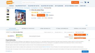 
                            4. Gra PS4 Fifa 16 (Gra PS4) - Ceny i opinie - Ceneo.pl