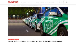 
                            6. Grab Drivers Can Earn Up To $11,888 Monthly With New Incentives