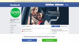
                            6. Grab Registration Malaysia - Halaman Utama | Facebook