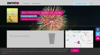 
                            11. Grab tickets for BSH presenta Samba de Lauba | Entrio