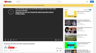
                            4. Grabación de videos en Plato Cyberaula (English) - YouTube