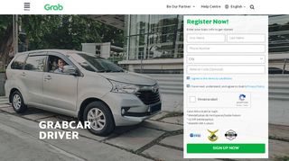 
                            5. GrabCar Driver – Register to be Grab Driver | Grab ID